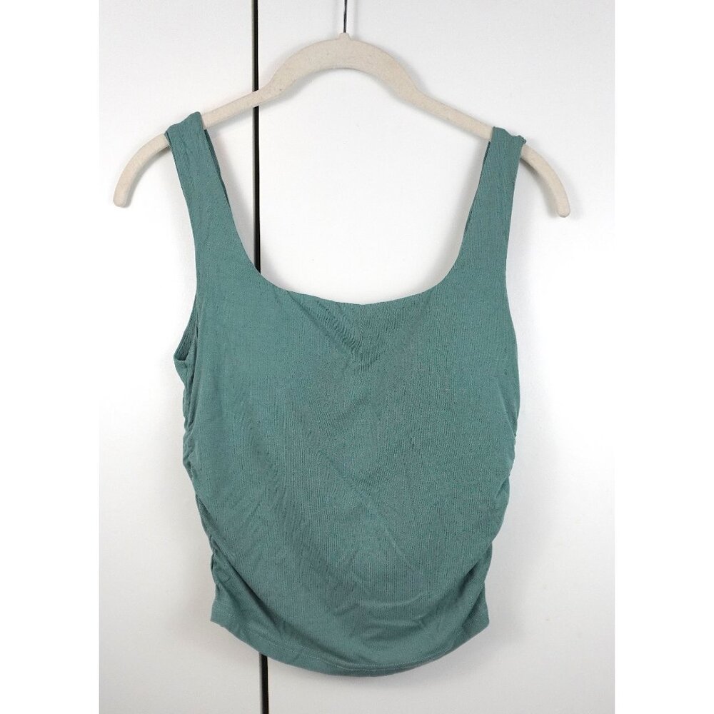 OGL Mint Green Square-Neck Sleeveless Midi Dress - Picture 8 of 8